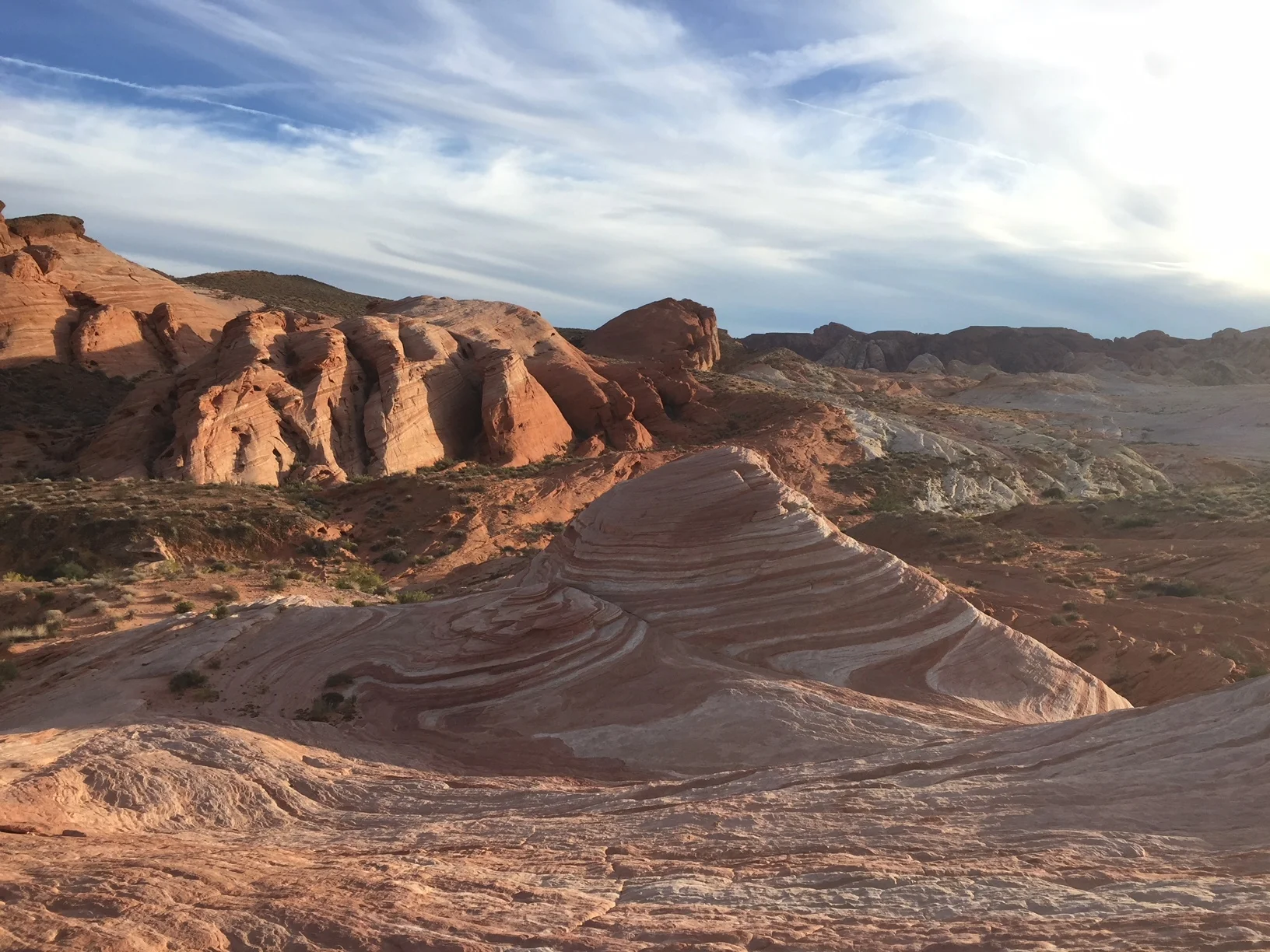 Stone Waves at Sunset