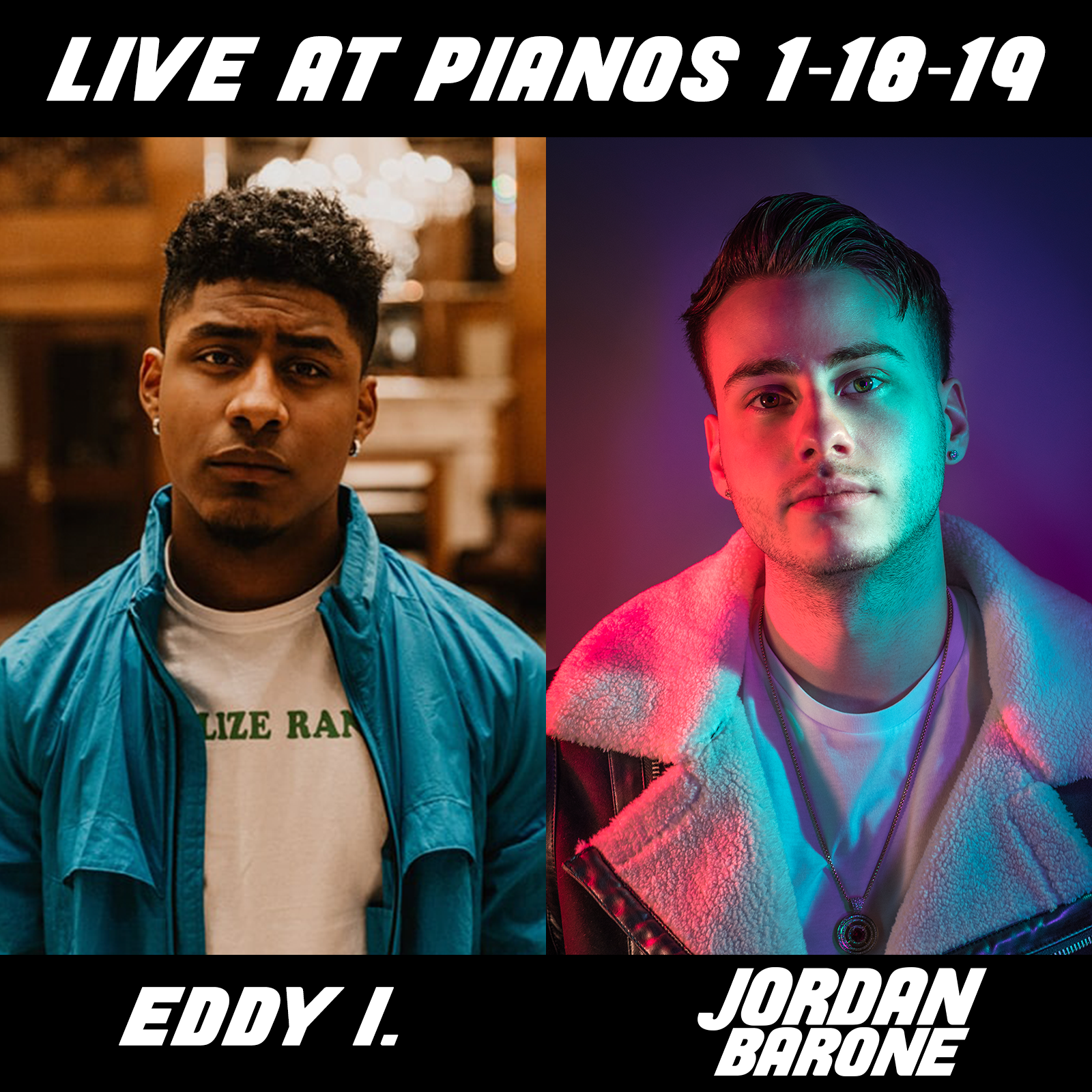 Eddy I, Jordan Barone &amp; Guests