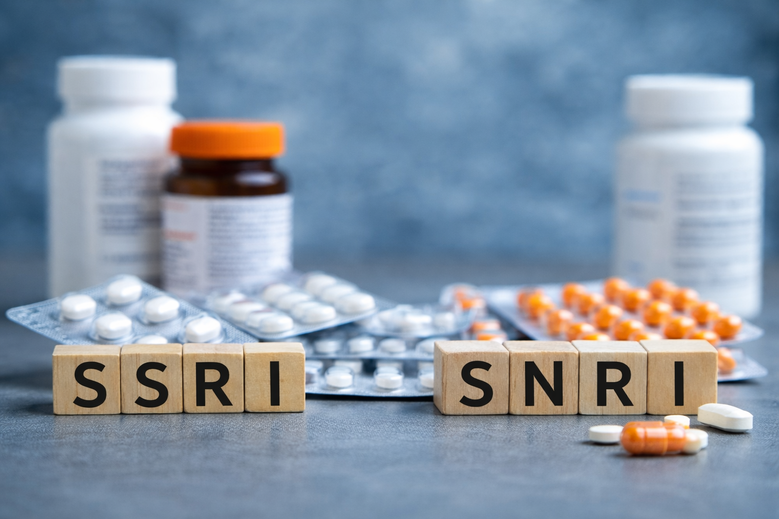 What’s the Difference Between SSRIs and SNRIs?