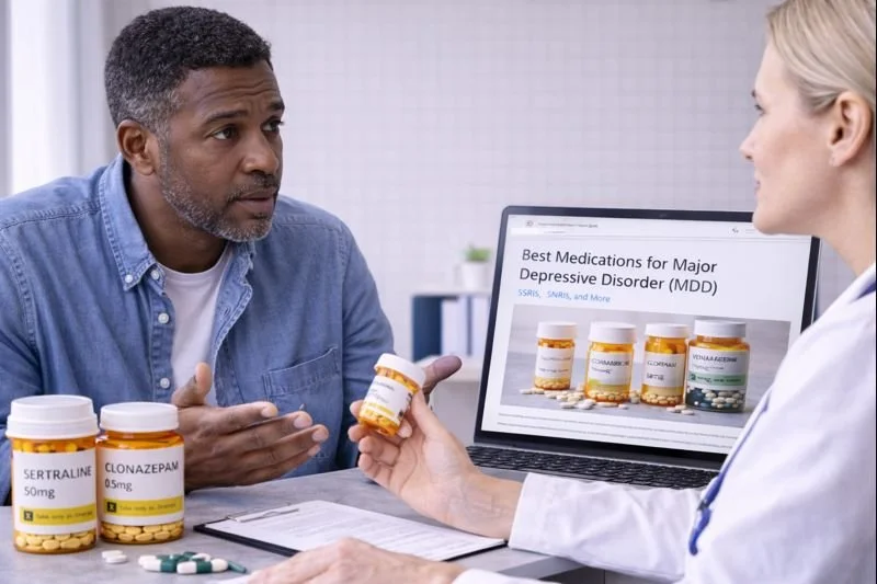 Best Medications for Major Depressive Disorder (MDD): SSRIs, SNRIs, and More