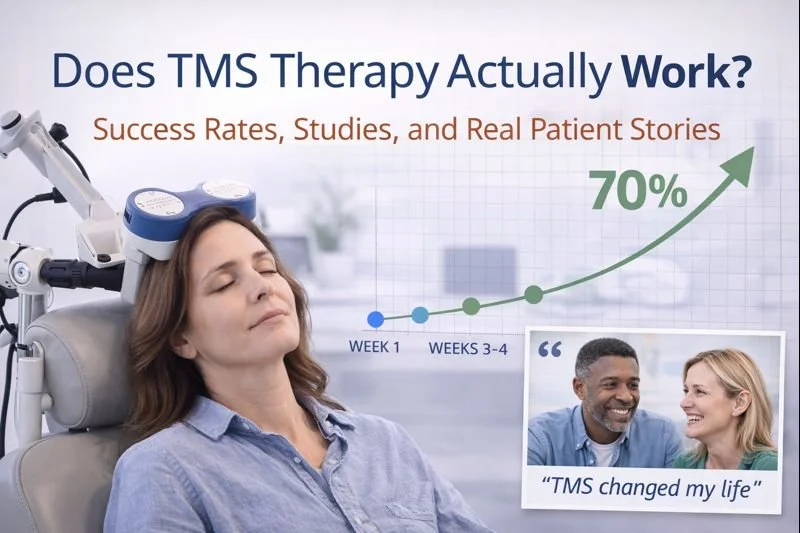 Does TMS Therapy Actually Work? Success Rates, Studies, and Real Patient Stories
