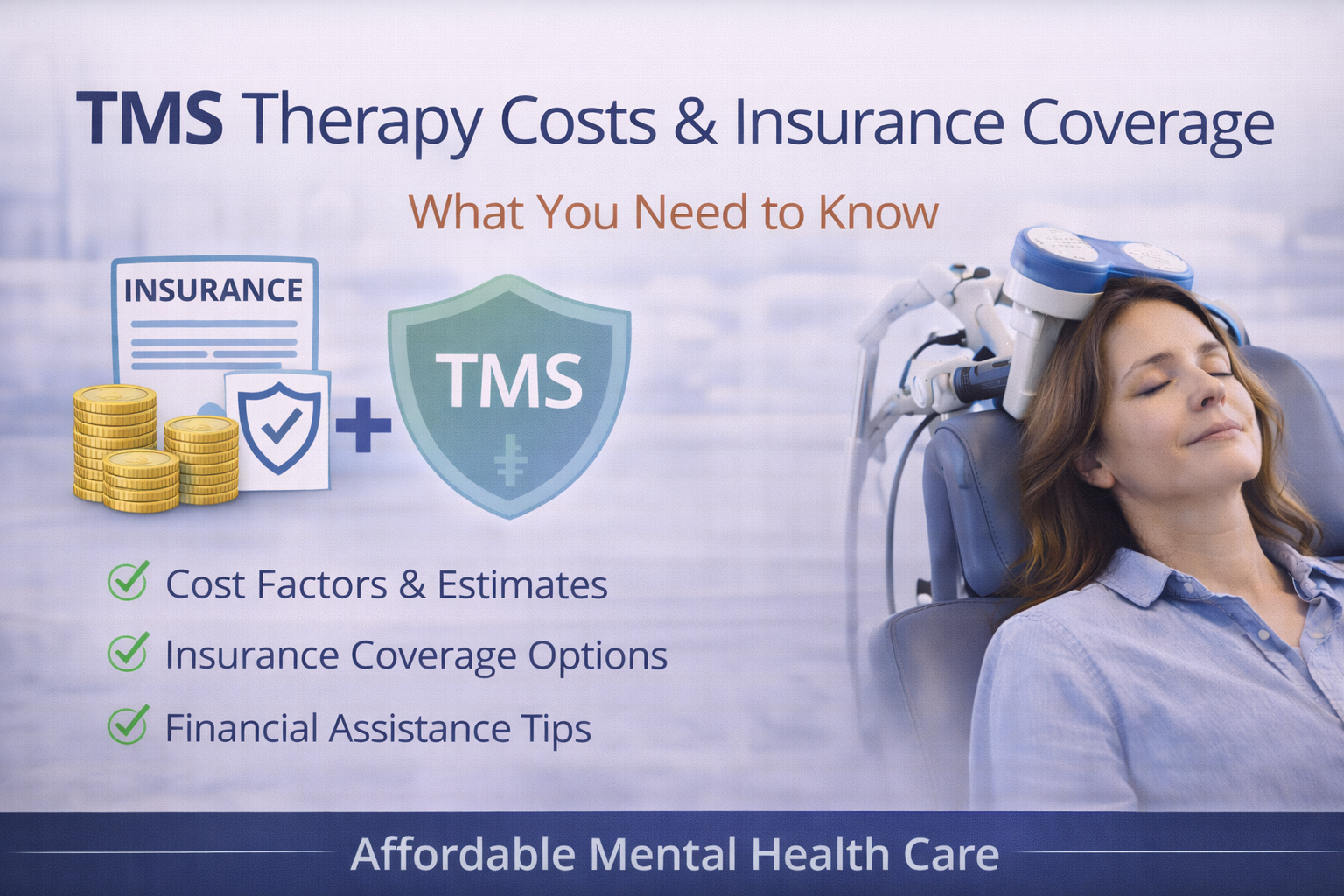 TMS Therapy Costs &amp; Insurance Coverage: What You Need to Know