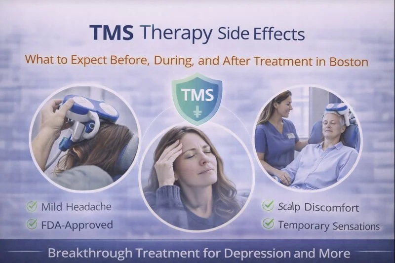 TMS Therapy Side Effects: What to Expect Before, During, and After Treatment in Boston