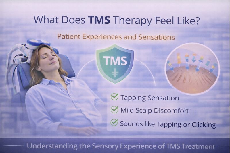 What Does TMS Therapy Feel Like? Patient Experiences and Sensations