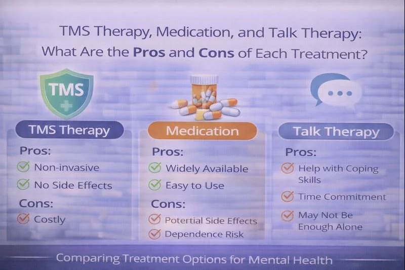 TMS Therapy, Medication, and Talk Therapy: Evaluating Treatment Options for Depression in Boston