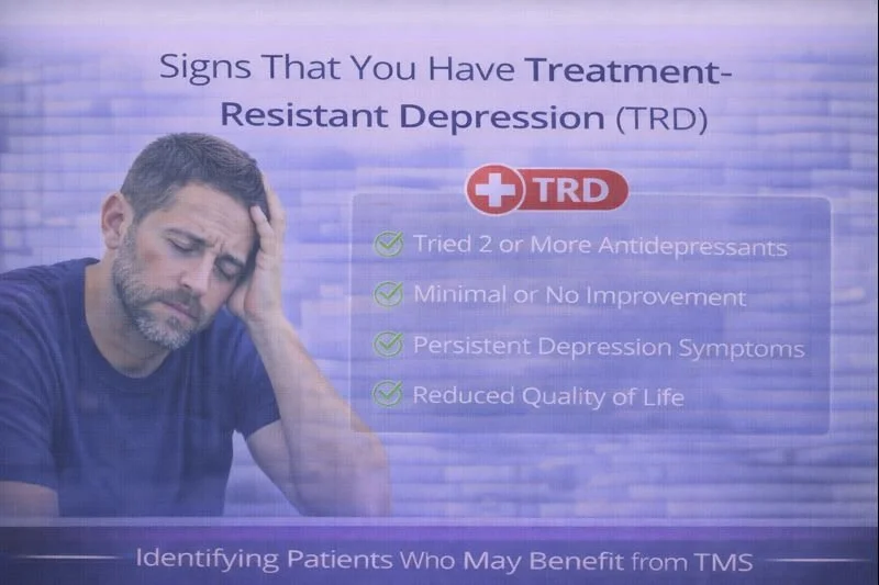 Signs that you have Treatment&nbsp; Resistant Depression (TRD) in Boston