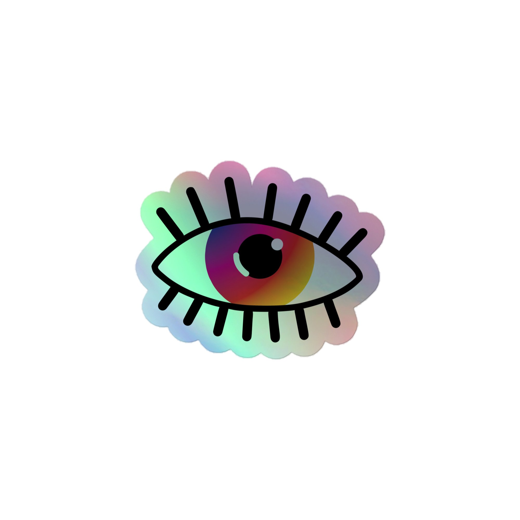 Evil Eye Holographic Stickers