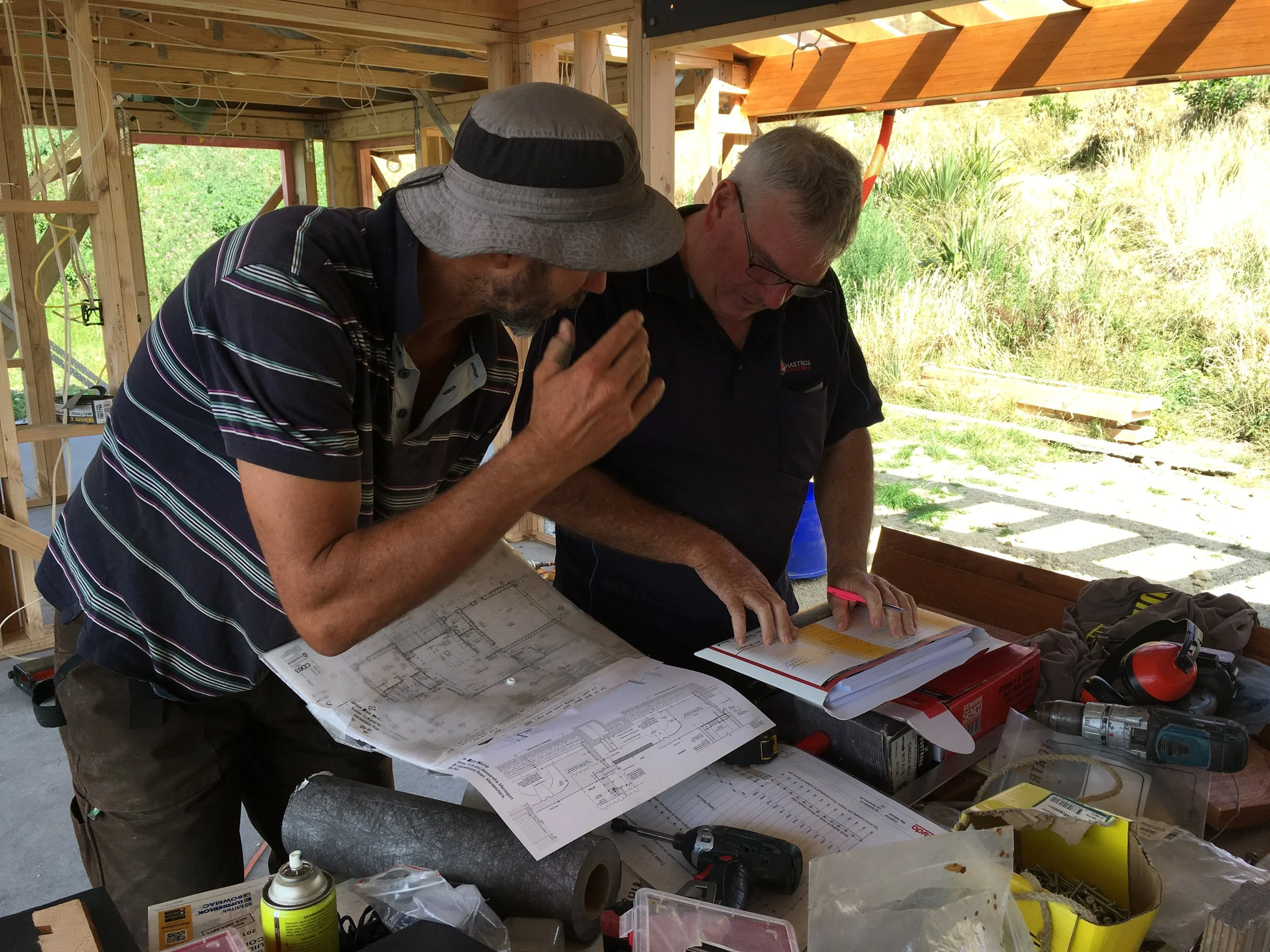 Blog 21: Pre-wrap building inspection 