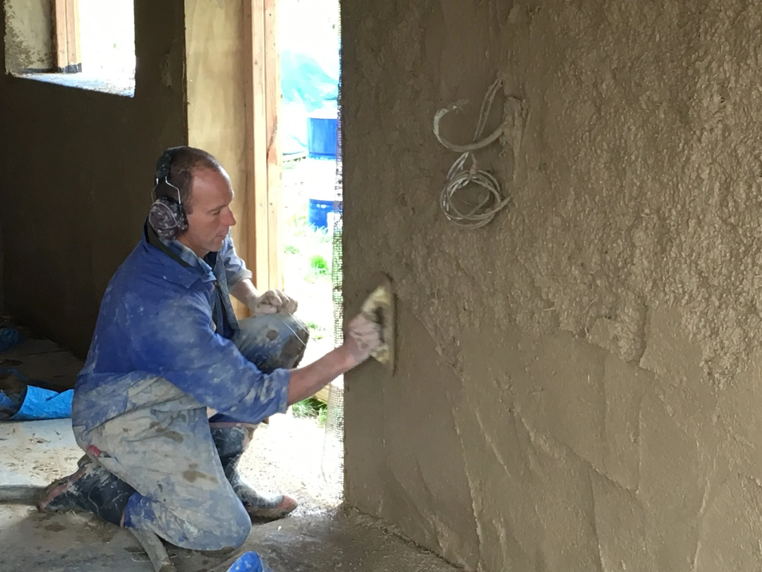 Blog 29: Earth Plaster the video!