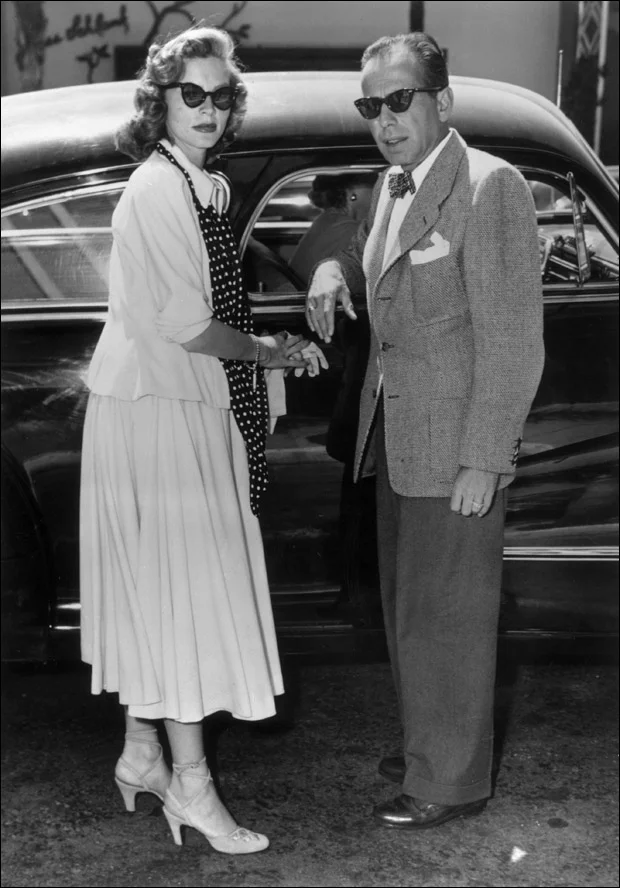 Lauren Bacall & Humphrey Bogart (1944)