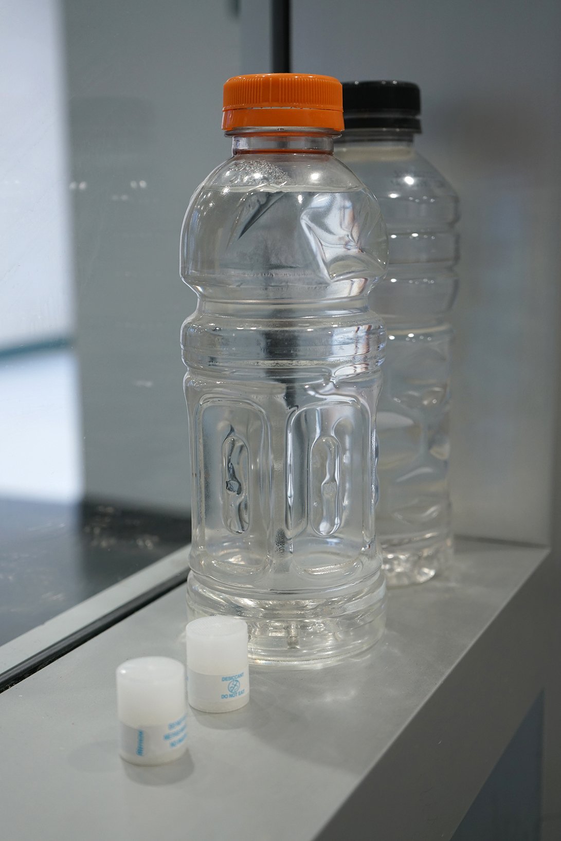 plastic bottles, hurricane Milton water, hurricane Harvey water, desiccants