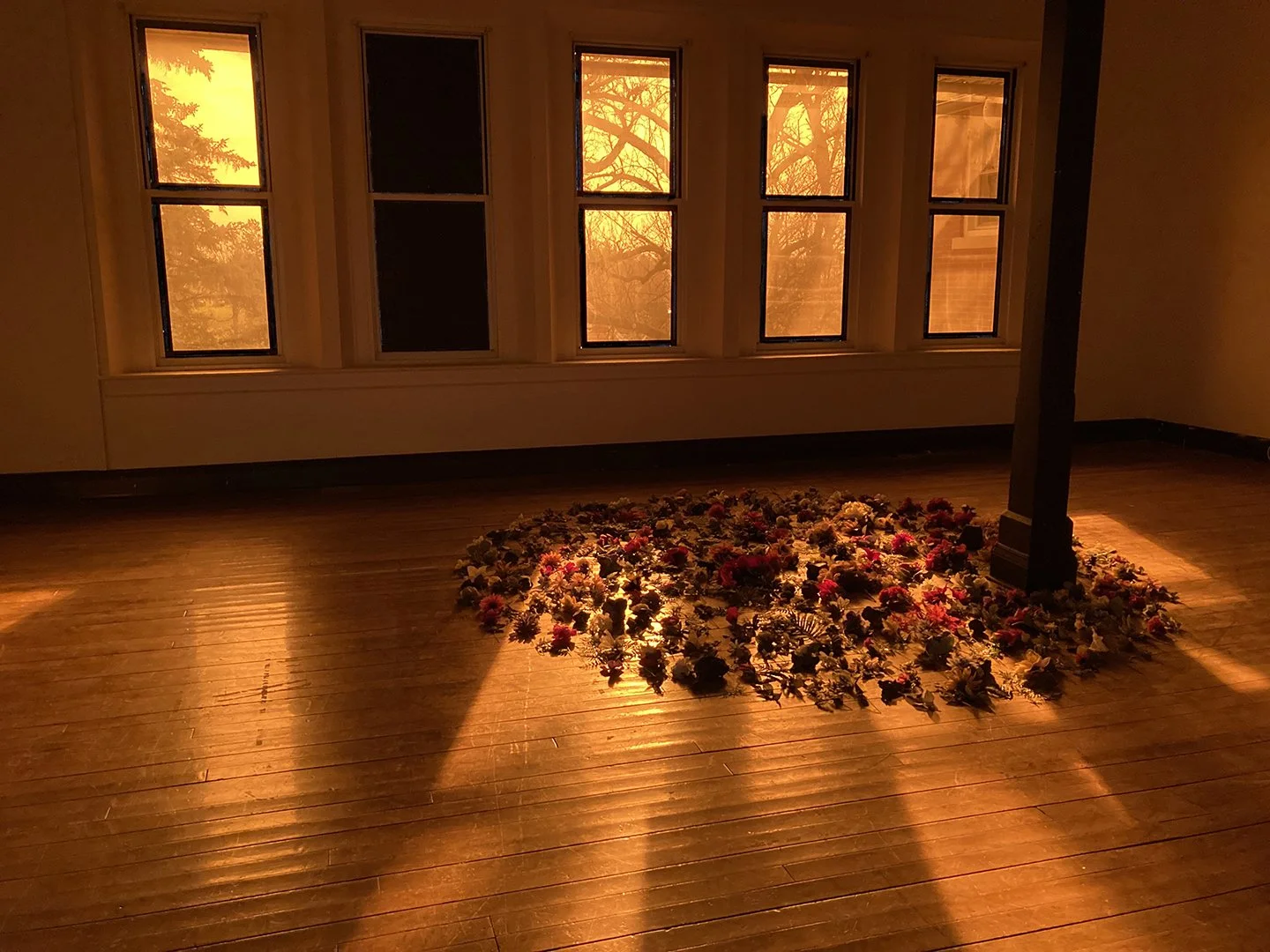  installed at the Burgess Hall Art Gallery,  Eureka College , Eureka, IL (2026) 