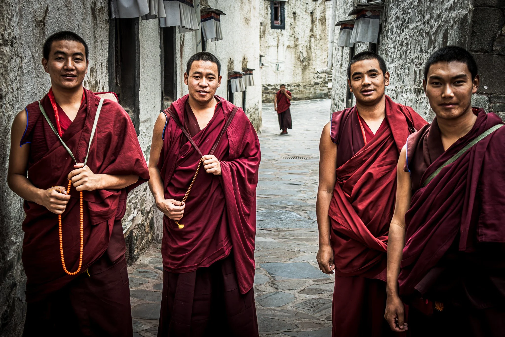 Young Monks