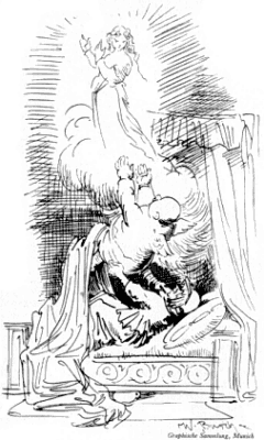 Fig. 15 . The Ideal. Drawing by Wilhelm Busch