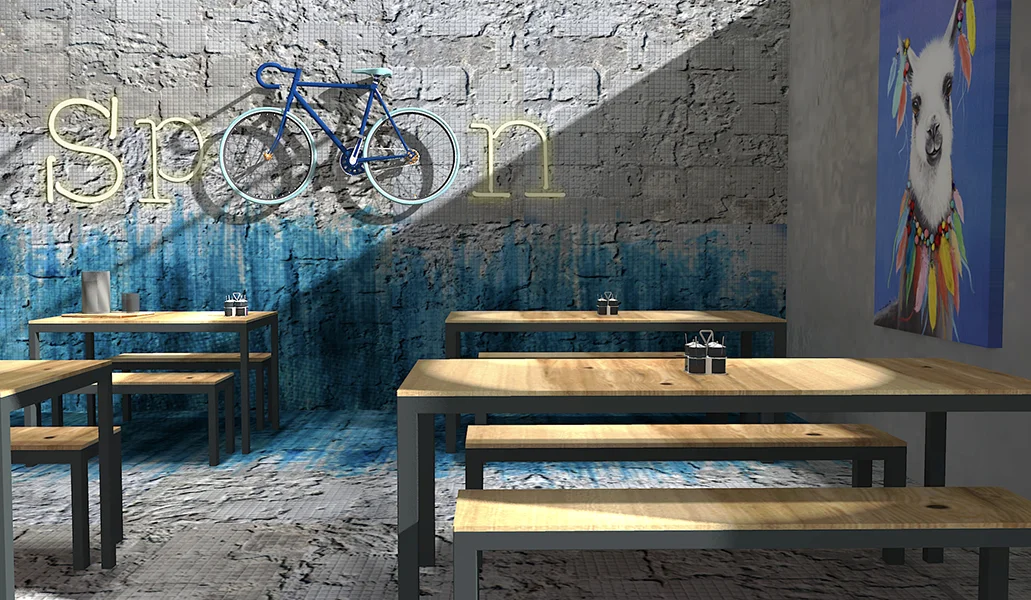 SPOON RESTAURANT/CAFE40 SQMKUWAIT CITY, KUWAITBRANDING + DESIGN