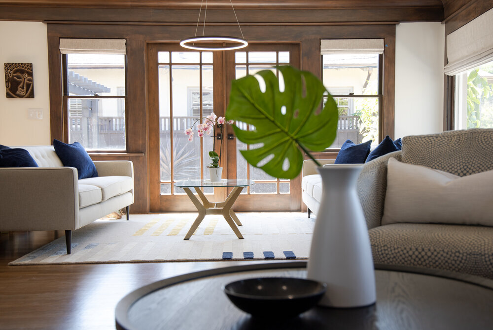 Irene Kim Coppedge | Projects - Updated Craftsman - Randolph, California - Living Room