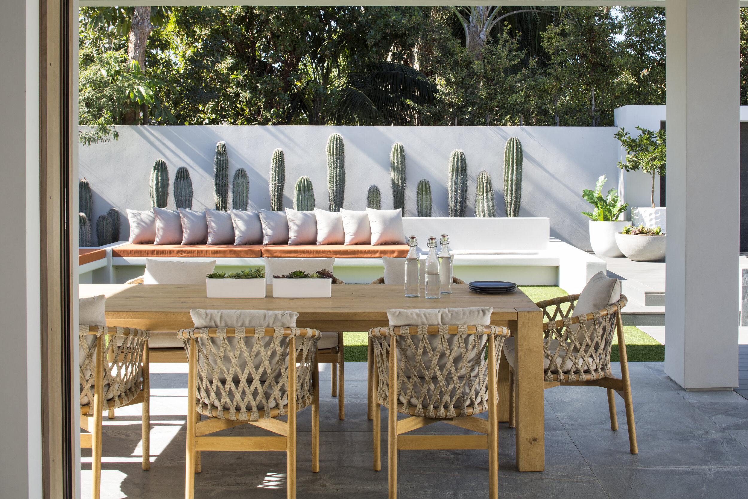 Irene Kim Coppedge - Projects- Modern Organic - Coronado, California - Patio Chairs 