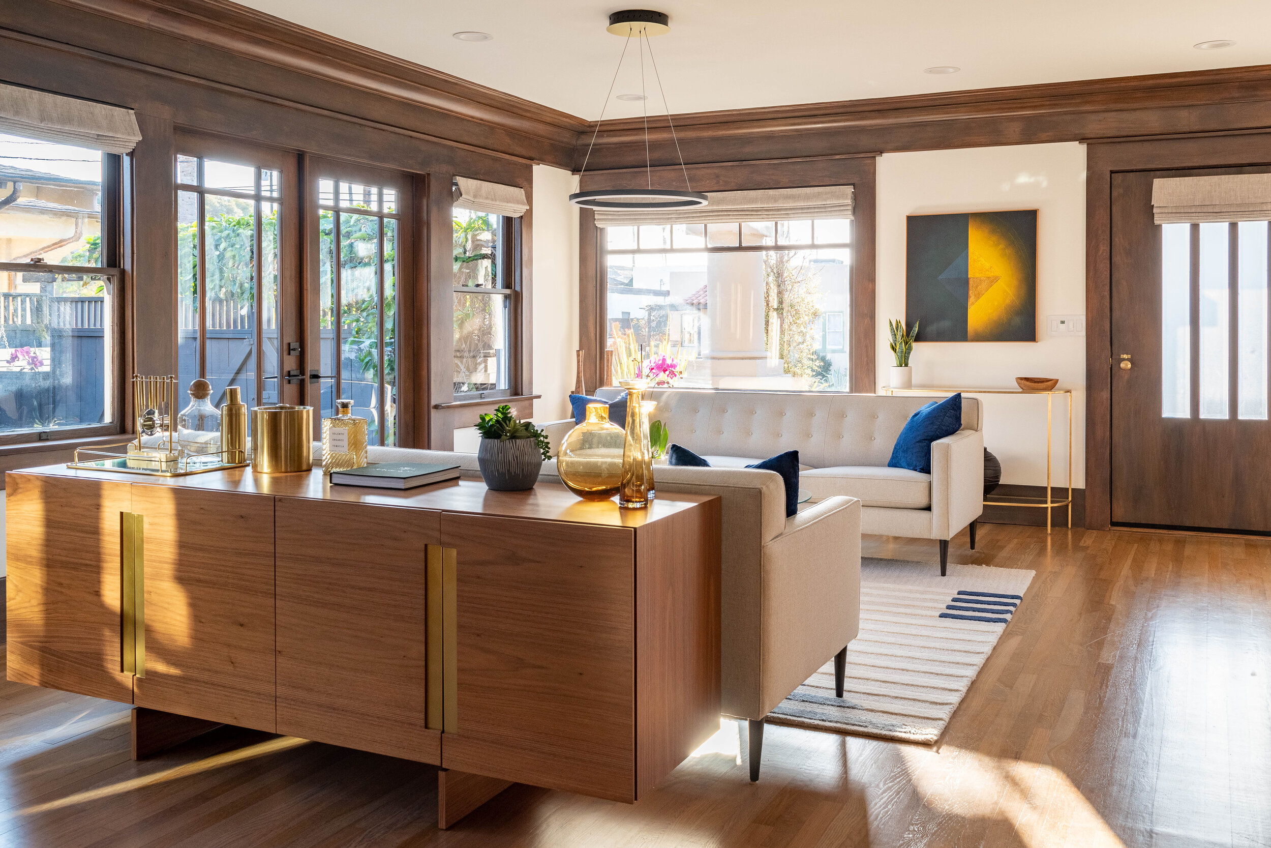 Irene Kim Coppedge | Projects - Updated Craftsman - Randolph, California - Living Room