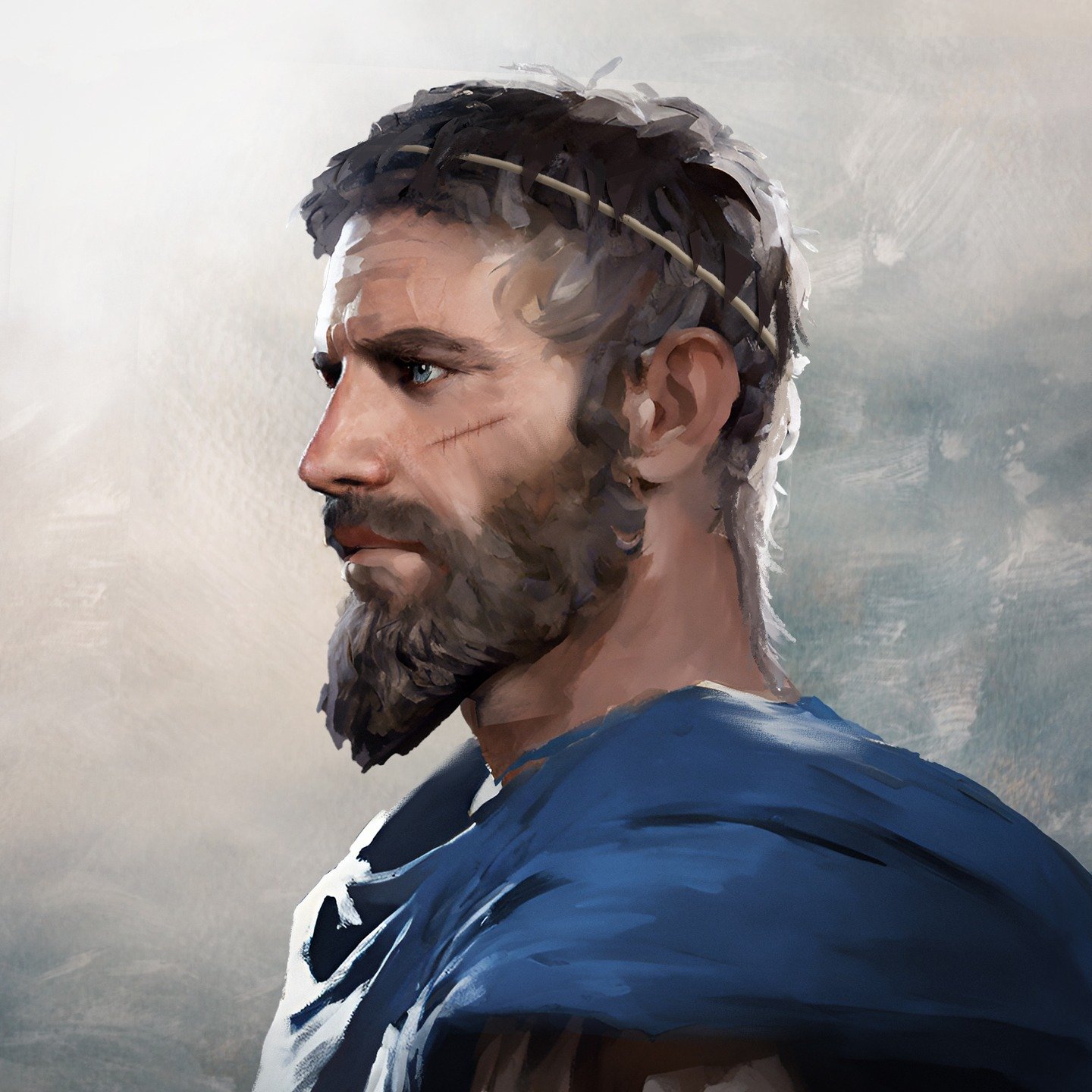 So, who is the main hero of Heroes of Bronze?

His name is Nikephoros, born into the hippeis class of Athens&mdash;wealthy enough to own land and a horse, but rarely at rest.

He sails often, to Ionia, to Italy, overseeing his family's trade. That&rs