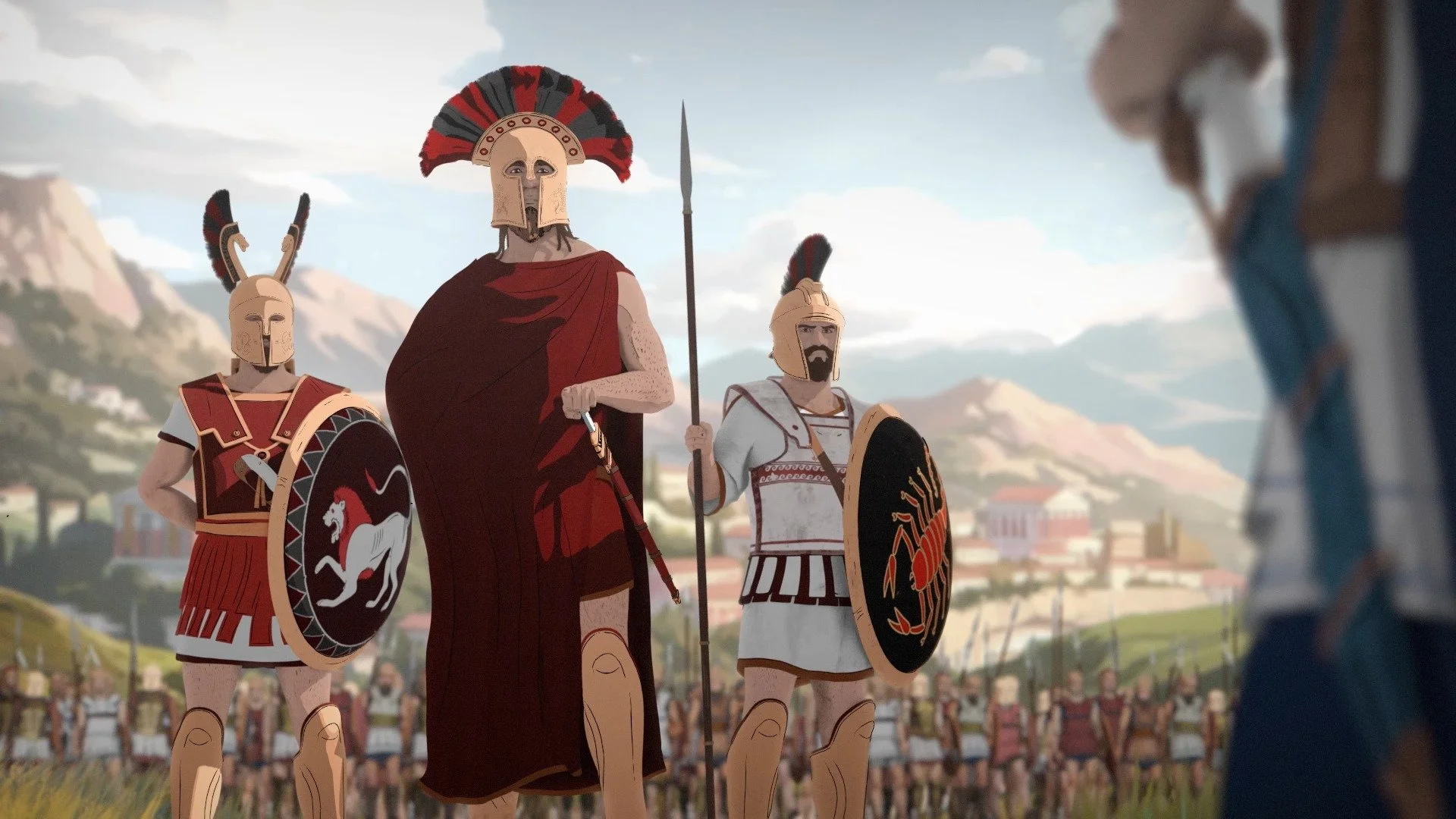 I continue exploring and honing the stylized style of Heroes of Bronze... 

It's a careful blend between 3D and 2D techniques, allowing me to work fast but achieve (almost) painterly shots.

Hope you enjoy the results 😊

The wonderful music track by