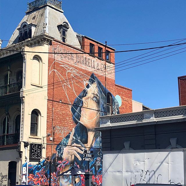 Melbourne street art ☠️ #bsides