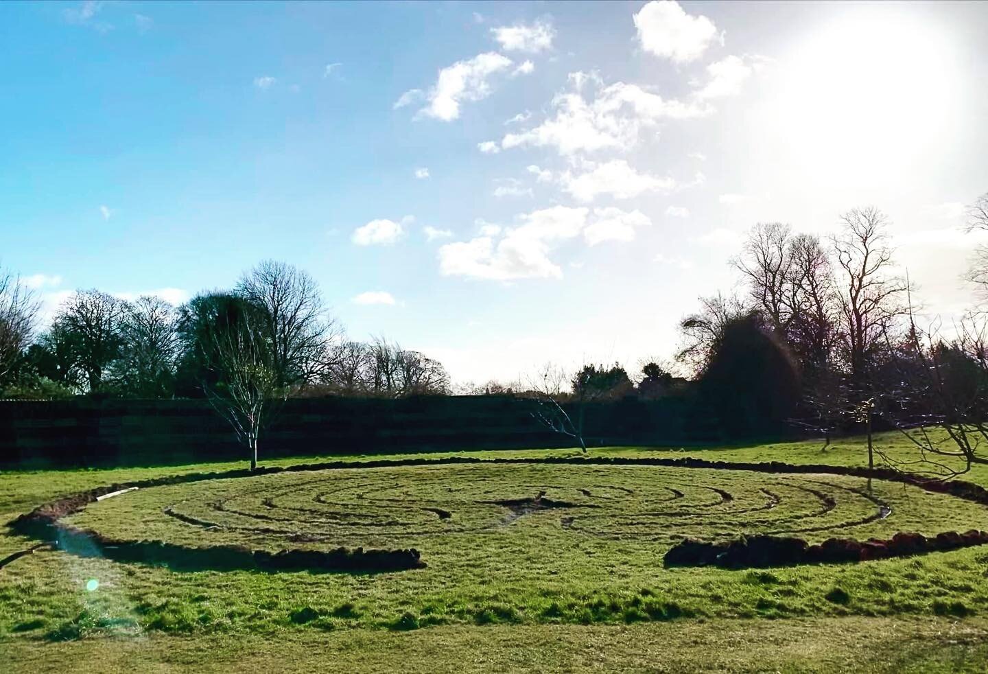 Our new podcast episode is live across all podcasting platforms. In this episode, Chris and Rob talk with Dr Mark Knight and Willow Songsmith about their journey in discovering, exploring, and developing a labyrinth as part of a community and heritag