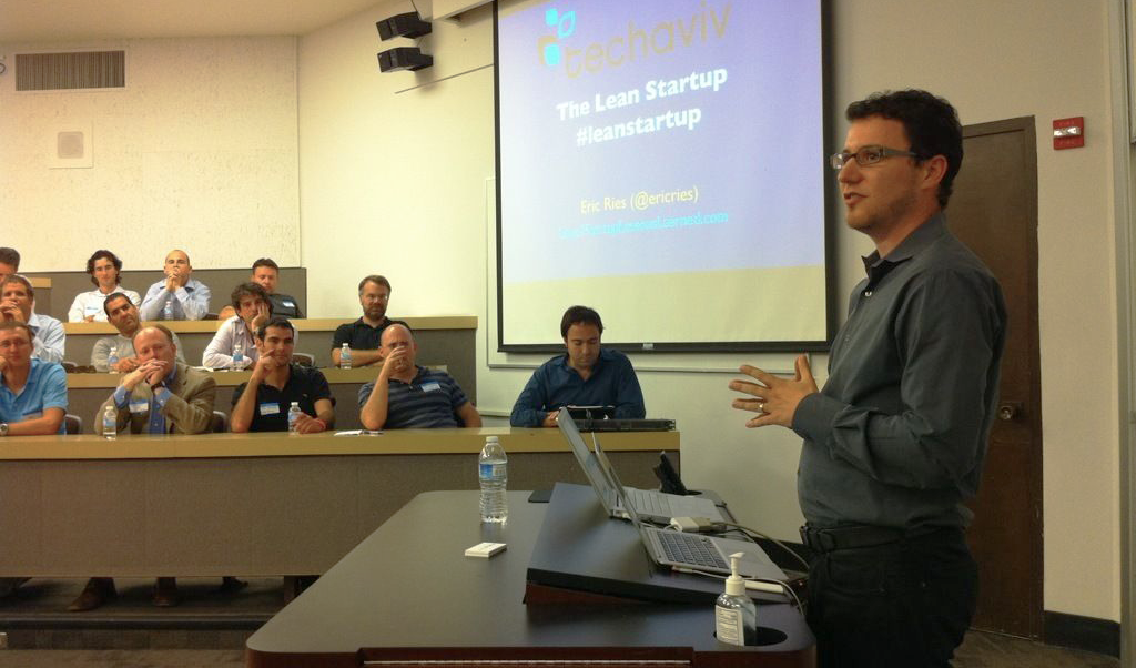 Eric Reis teaches Lean Startup methodology.