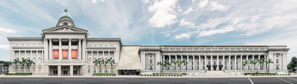 Exterior of the National Gallery of Singapore