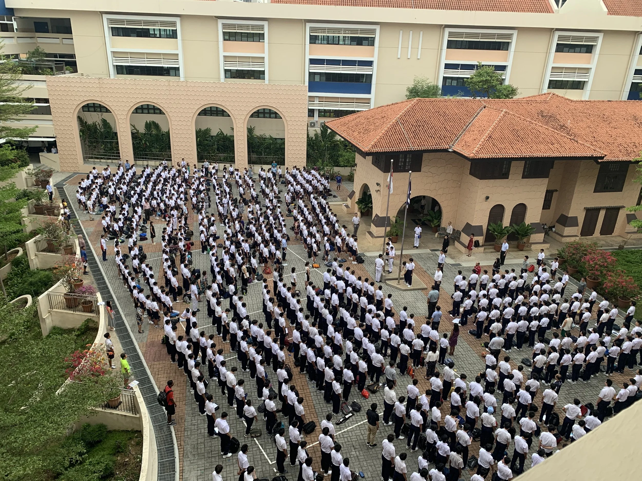 Morning assembly.