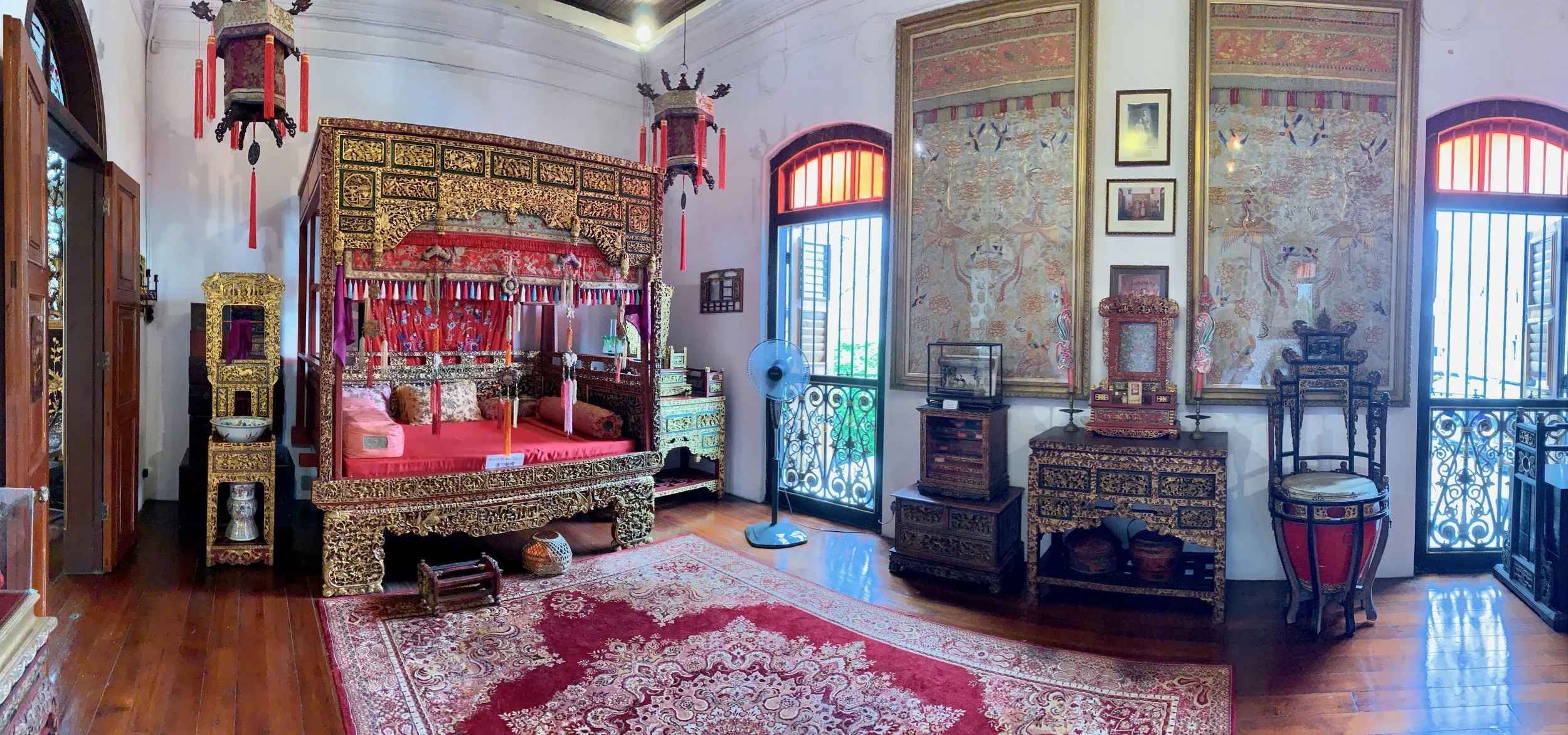 The bridal chamber, circa 1900.