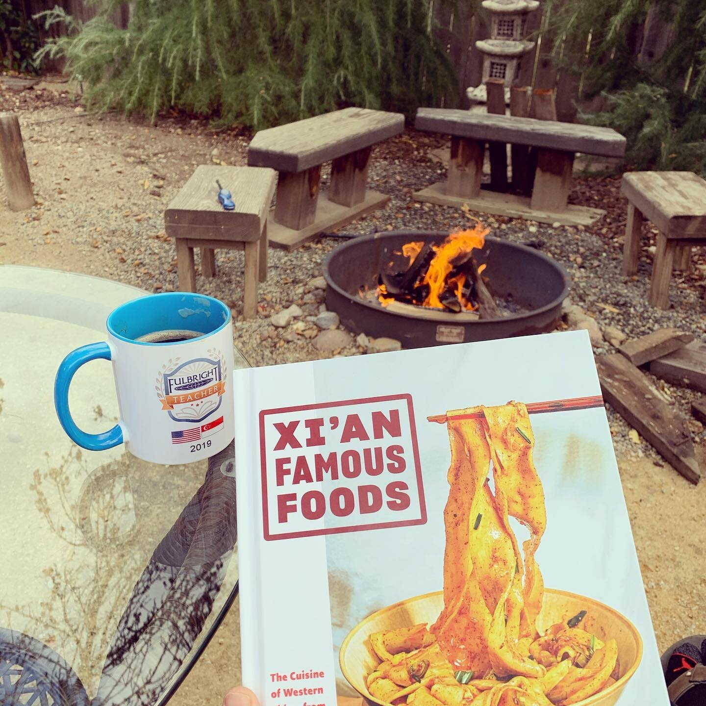 Perfect afternoon to explore my new cookbook.