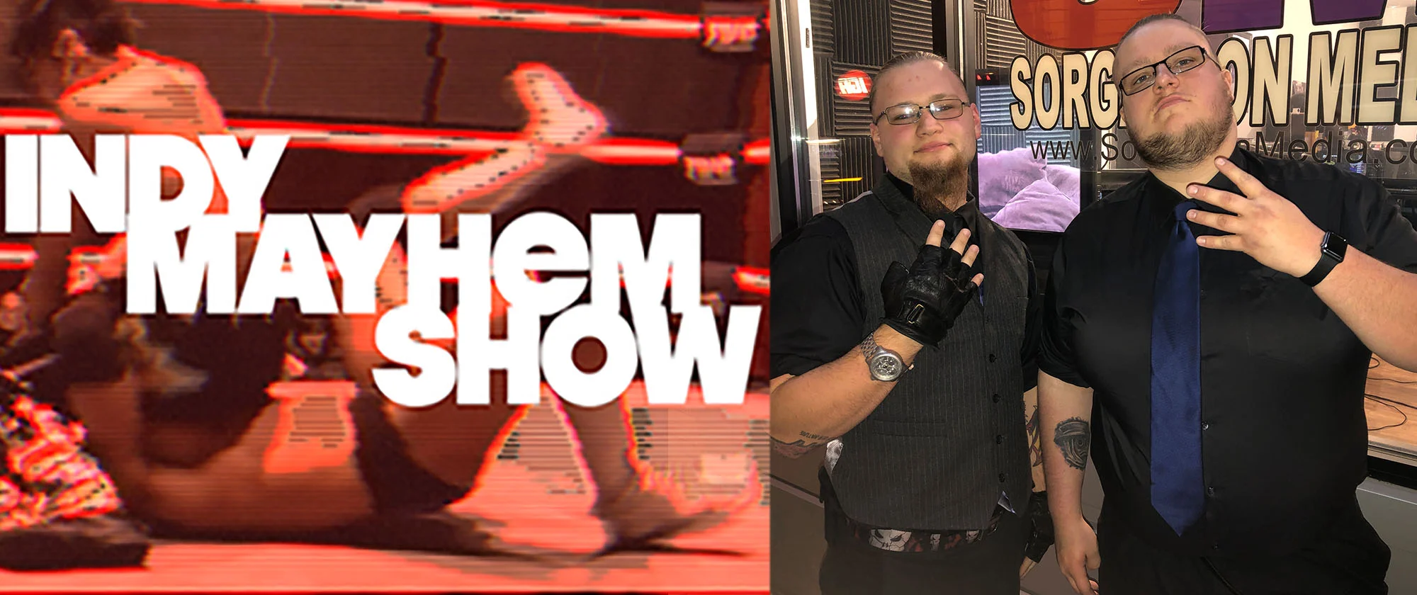Indy Mayhem Show: Stevie Lebell &amp; Jason Tyler of The 4 Hossmen 