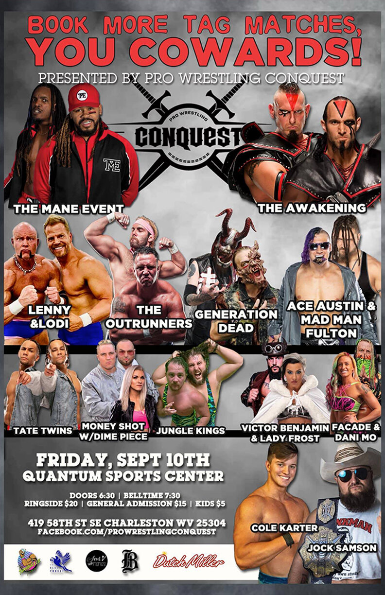 Book More Tag Matches You Cowards