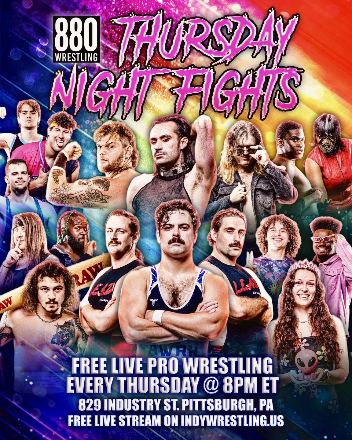 #ThursdayNightFights - 880 Wrestling 