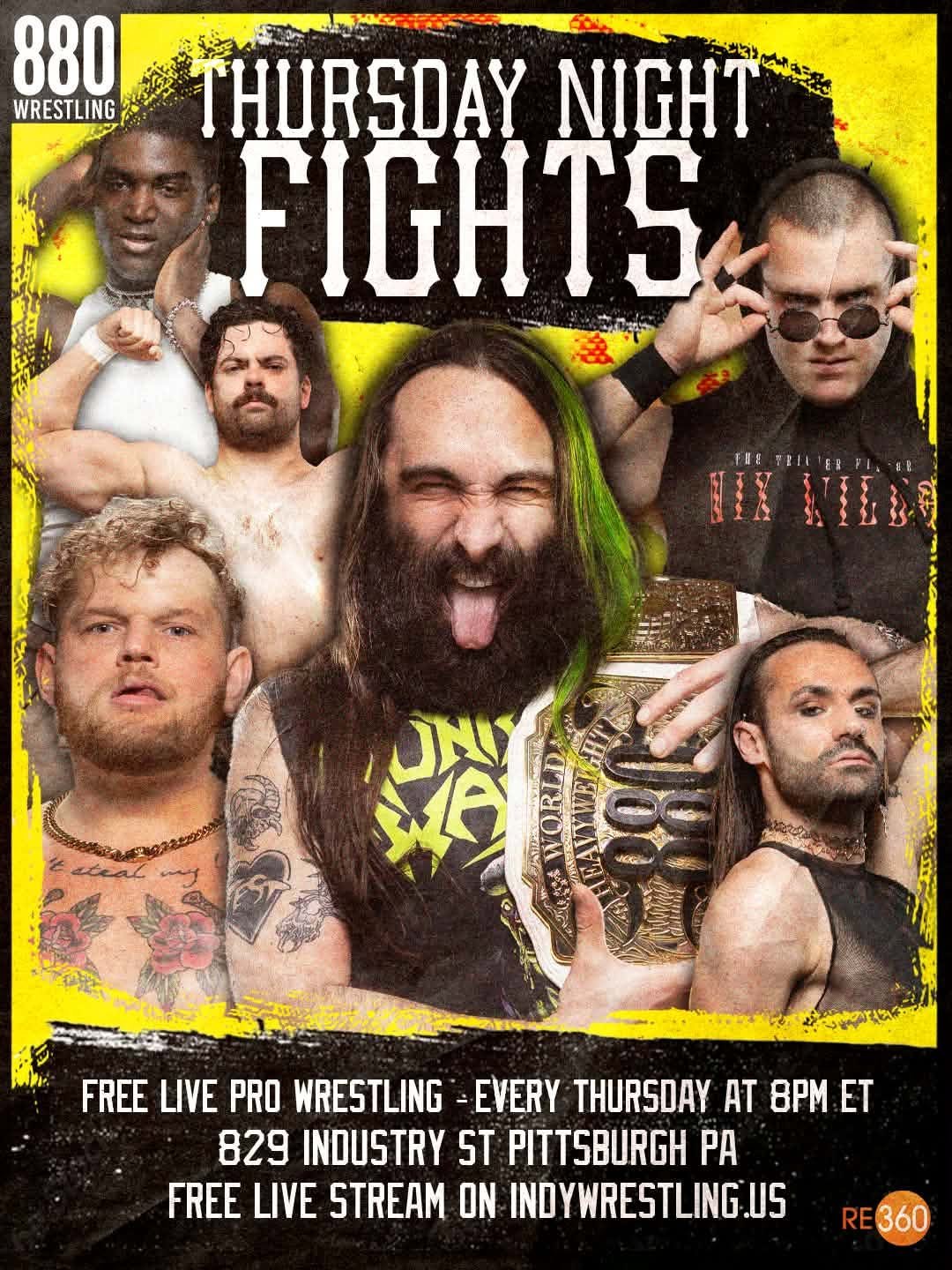 #ThursdayNightFights - 880 Wrestling  