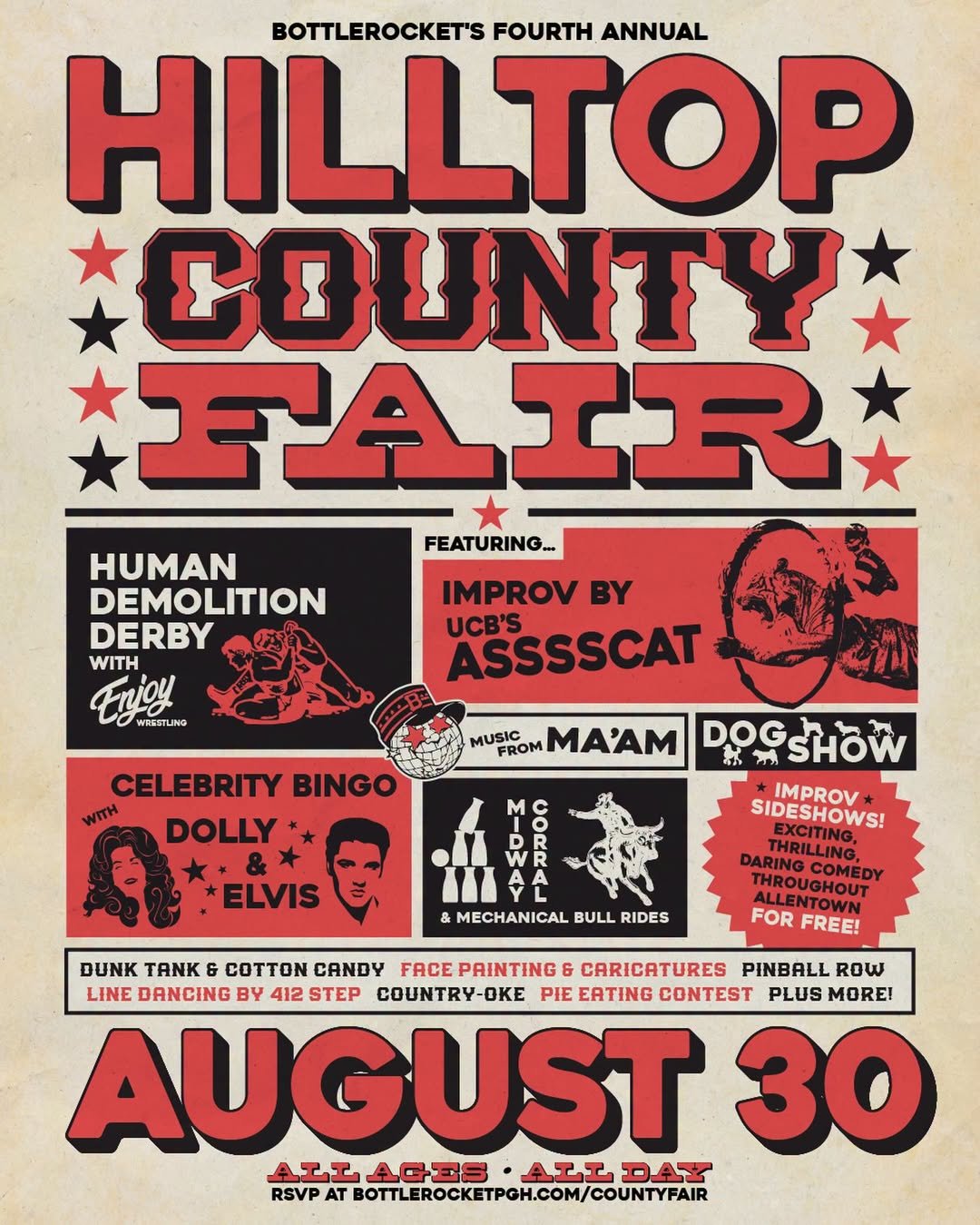 Enjoy Wrestling @ Hilltop County Fair (Off Network) 
