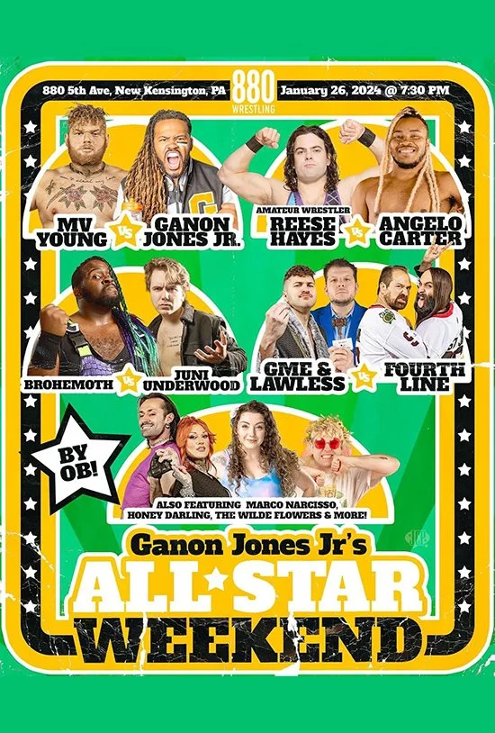 Ganon Jones Jr's All-Star Weekend — Indy Wrestling US