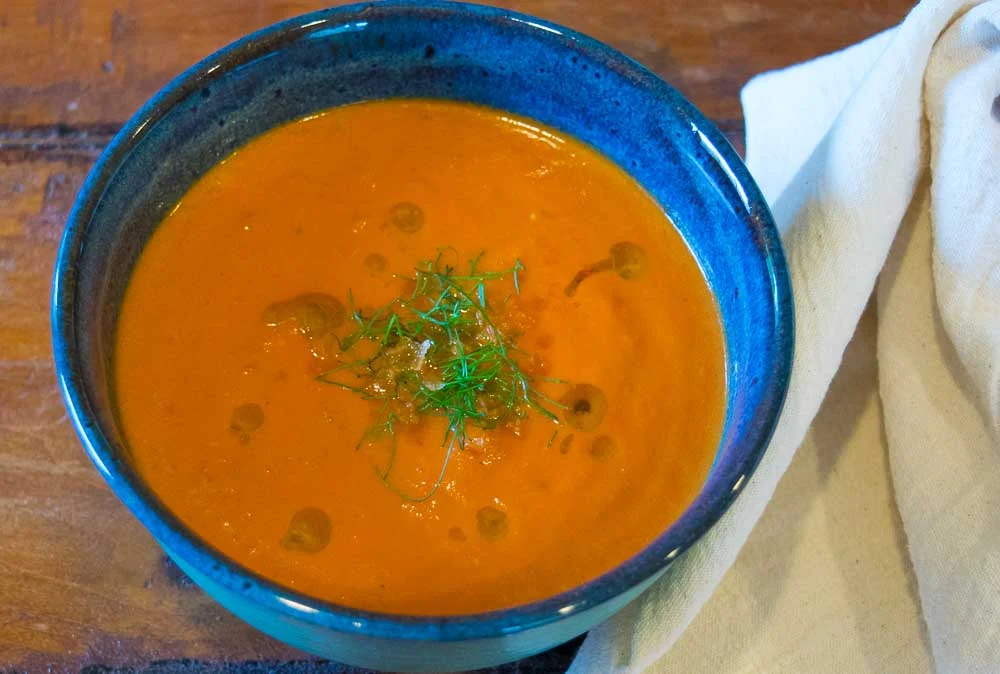 Warm Up with This Easy Cream of Tomato Fennel Soup Recipe