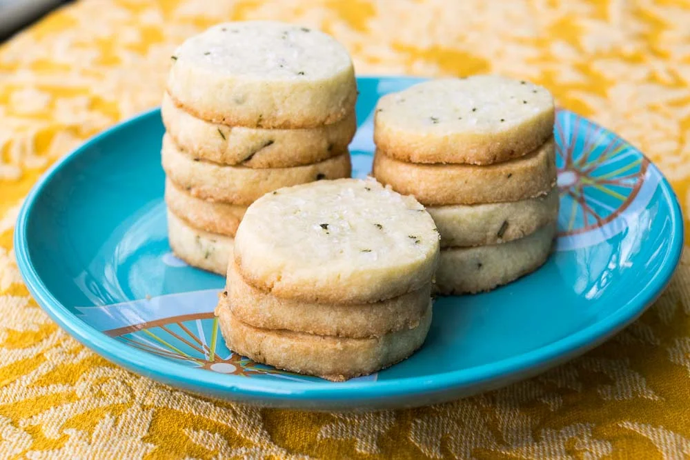 Recipe: Garden Rosemary Perks Up These Butter Cookies
