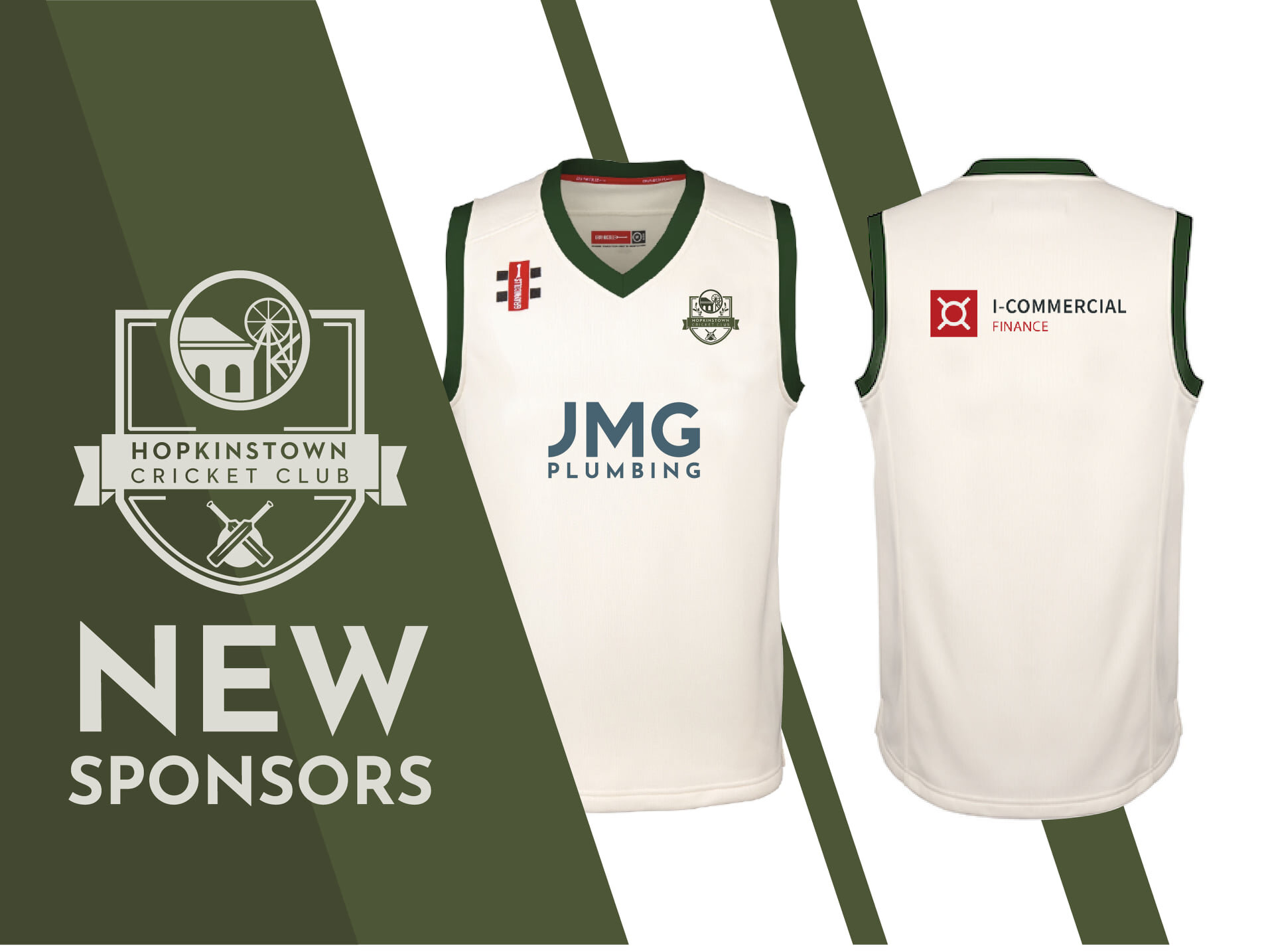 I-Commercial Finance proudly sponsor Hopkinstown Cricket Club