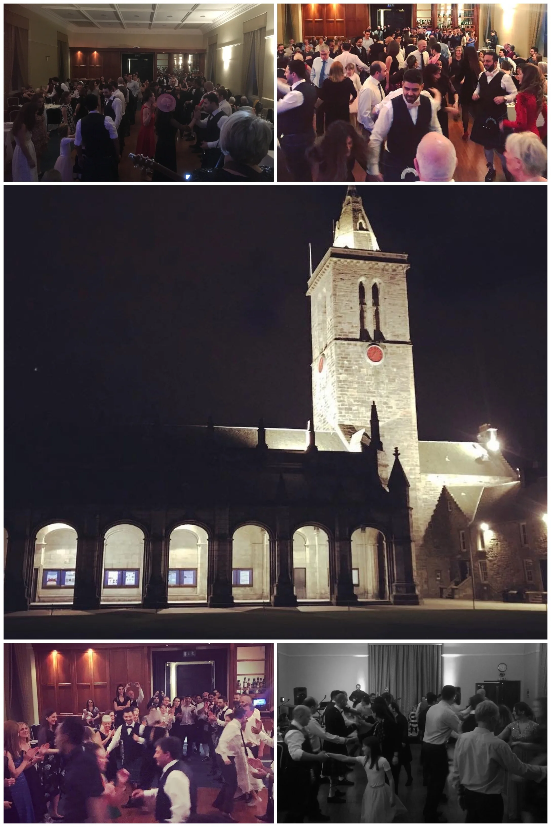 St Andrews University Wedding