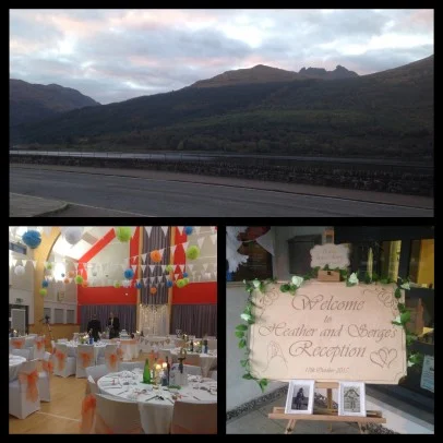 Three Villages Hall, Arrochar Wedding