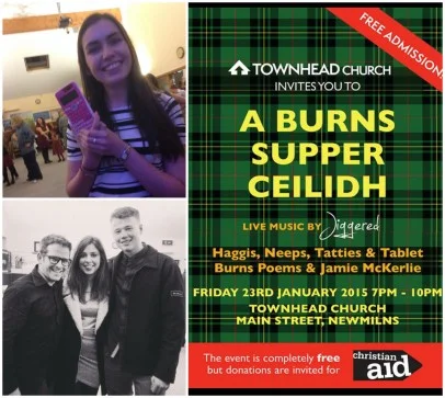 First Burns' Supper 2015