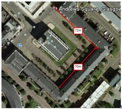 Wedding at St Andrews in the 'Square'