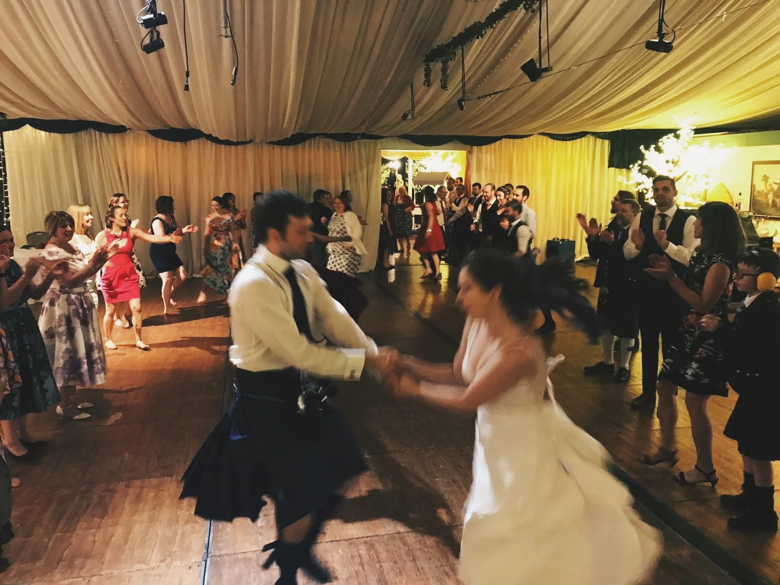 "Best Ceilidh Ever" At Fingask