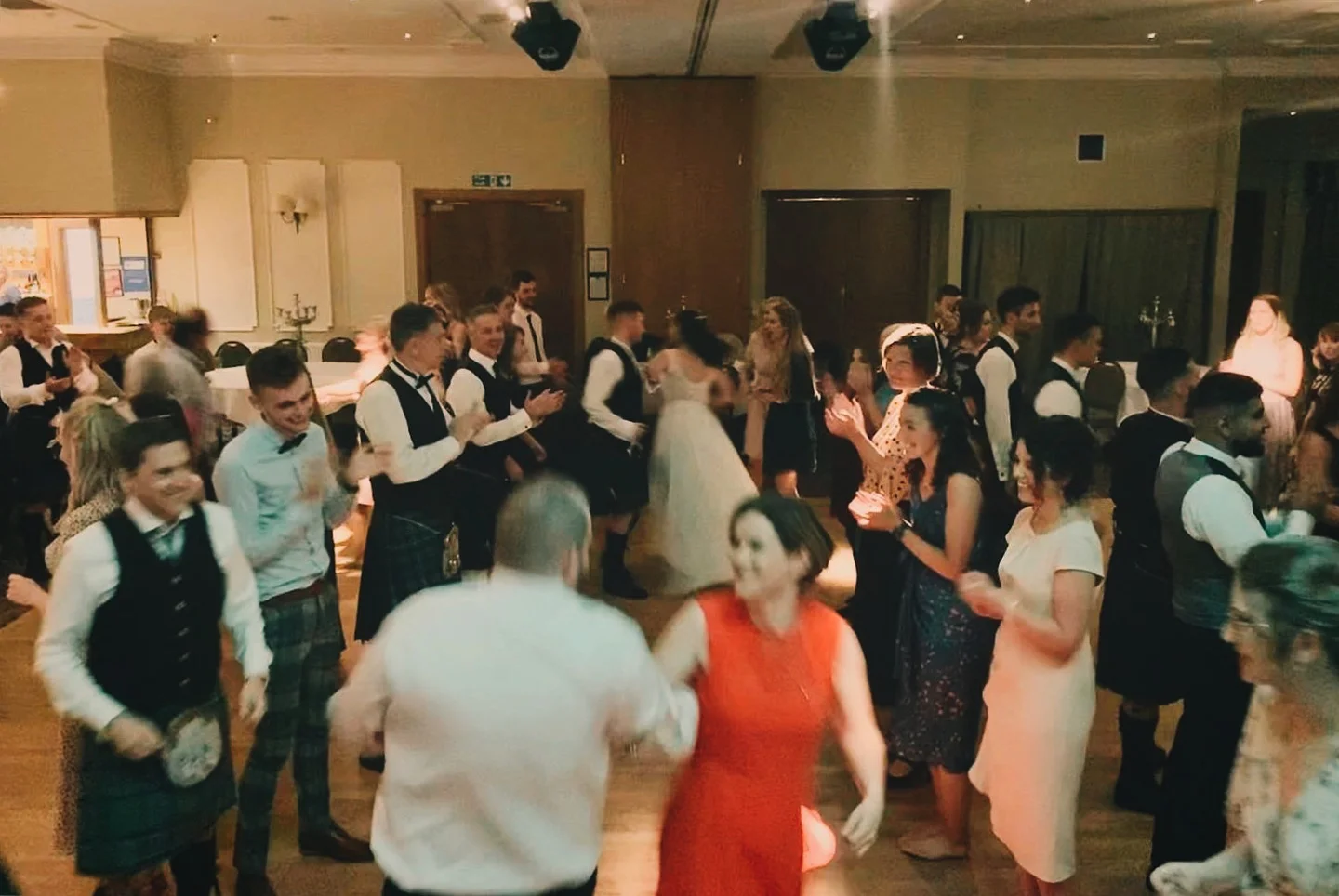 You can't beat a wedding ceilidh!