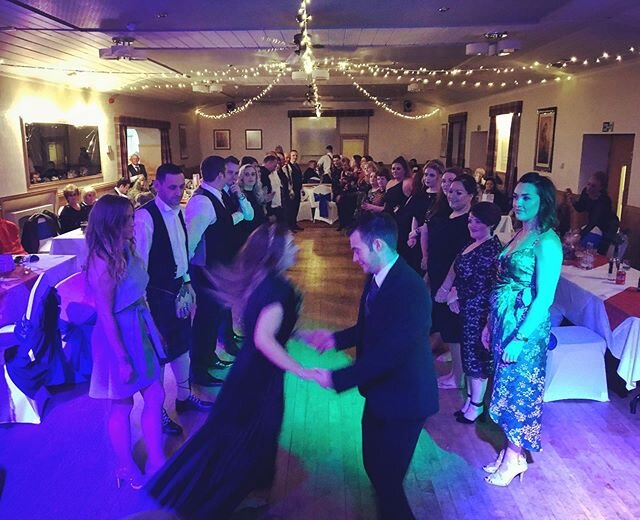 Amazing first ceilidh of 2020 which took us all the way up to Peterhead! It was an honour to support the mental health charity, Shirley&rsquo;s Space who were a great crowd. We hope you raised lots of money for such a great cause. #jiggeredceilidhban