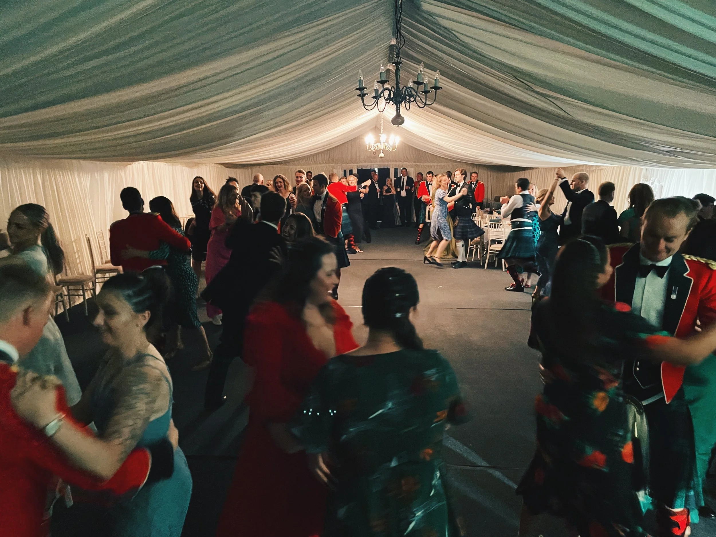 No messing at the Officers Mess Ball!