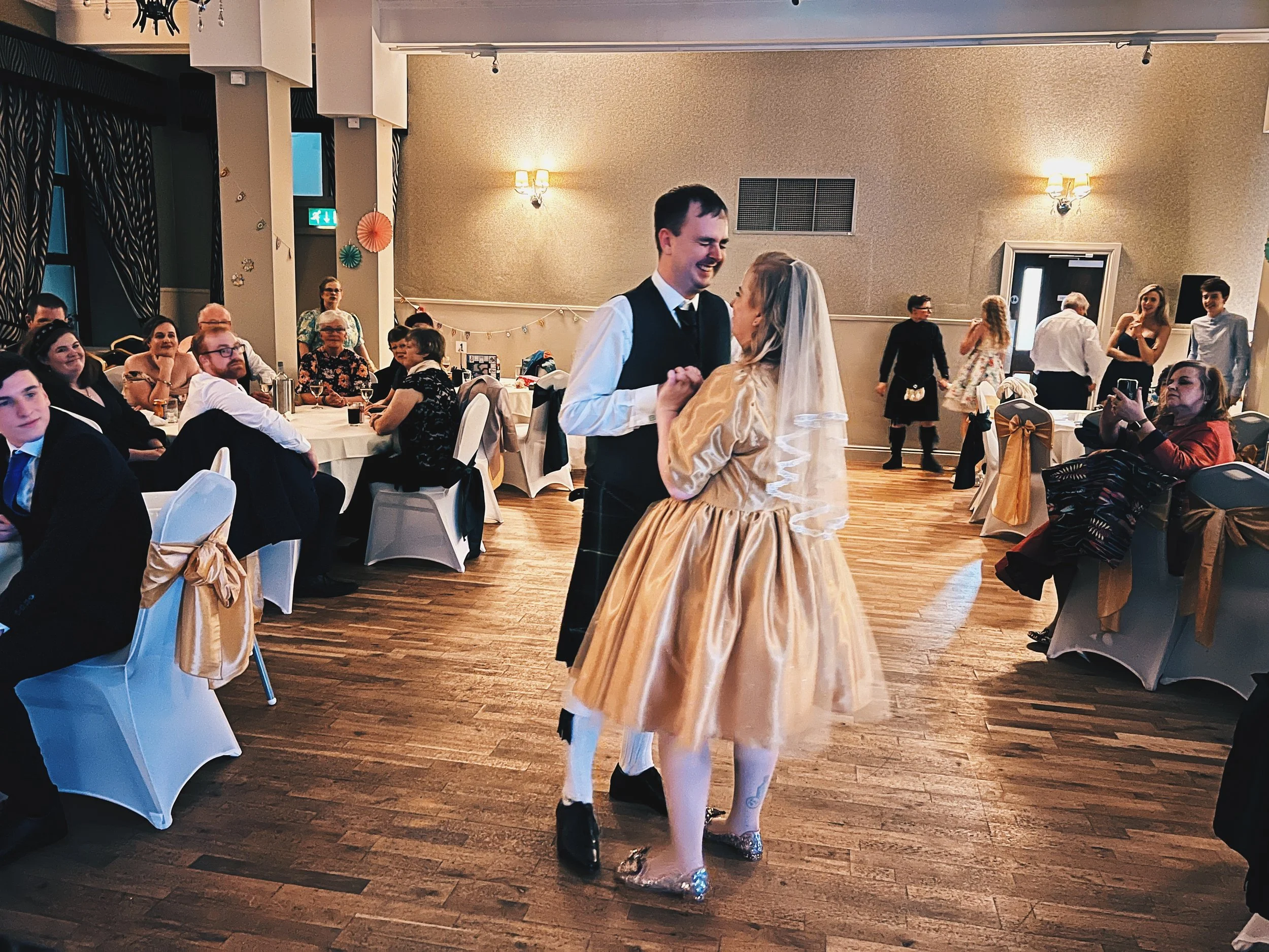 Nobody bored at board game themed wedding!