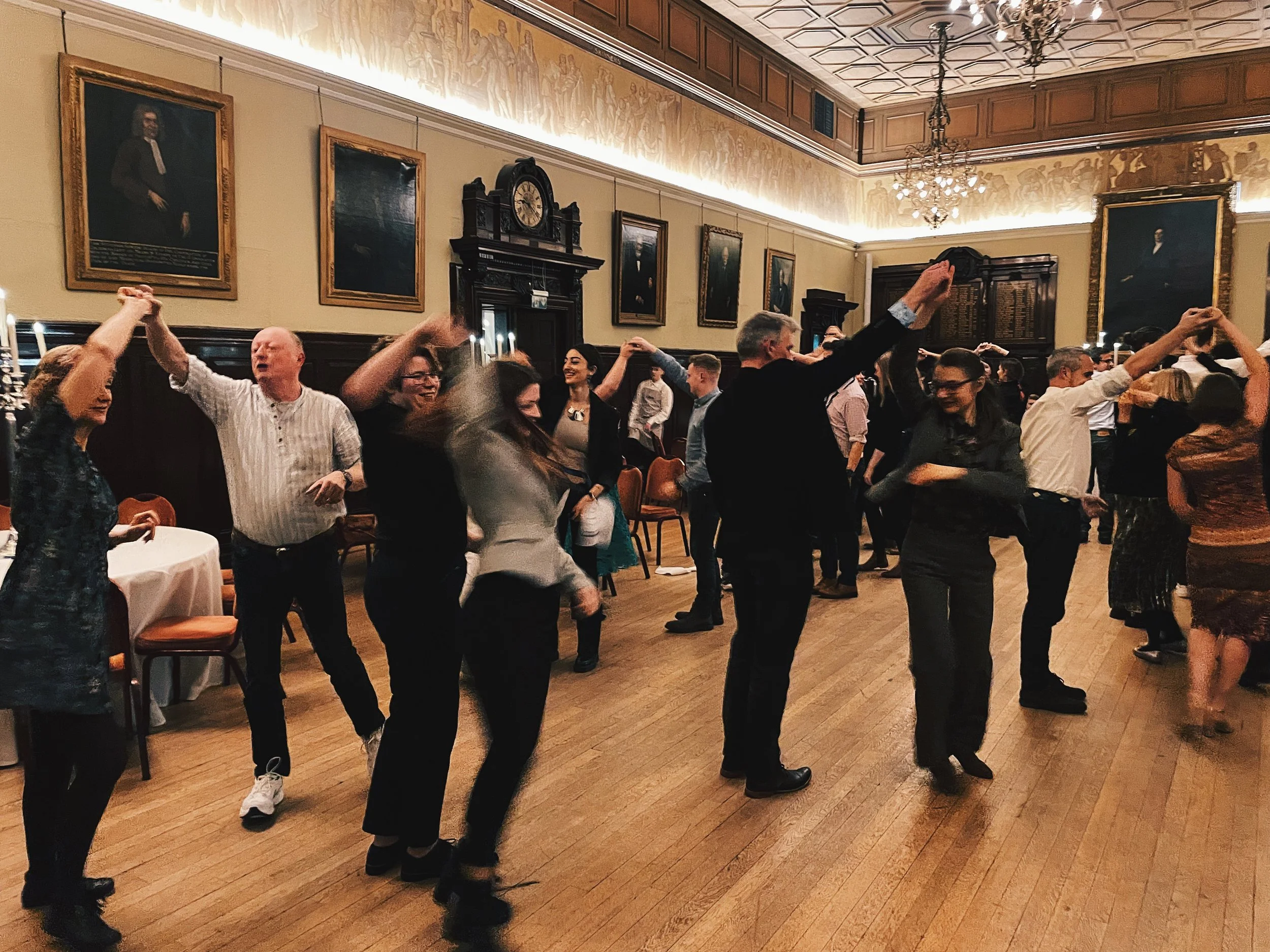 A spot of ceilidh dancing perhaps?